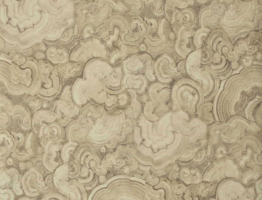 Jim Thompson Malachite  Travertine Wallpaper Sample JT021066001