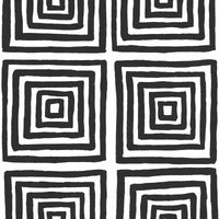 China Seas Ziggurat Black Wallpaper 6170-25WP