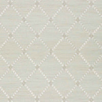 Jim Thompson Ikat Trellis  Skylight Wallpaper JT021073001