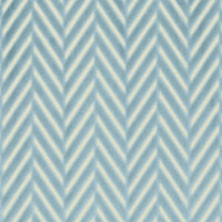 Schumacher Regent Velvet Herringbone Aqua Fabric 62171