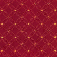 Schumacher Nexus Embroidery Persimmon Fabric 62253