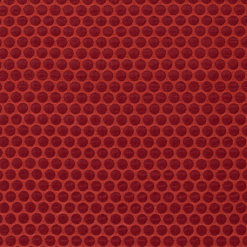 Schumacher Sprinkle Persimmon Fabric Sample 62271
