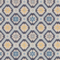 Schumacher Savonnerie Tapestry Blue Fabric 62493
