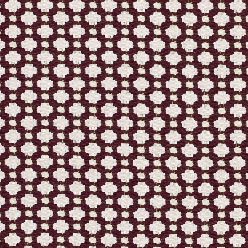 Schumacher Betwixt Bear/Ivory Fabric Sample 62611