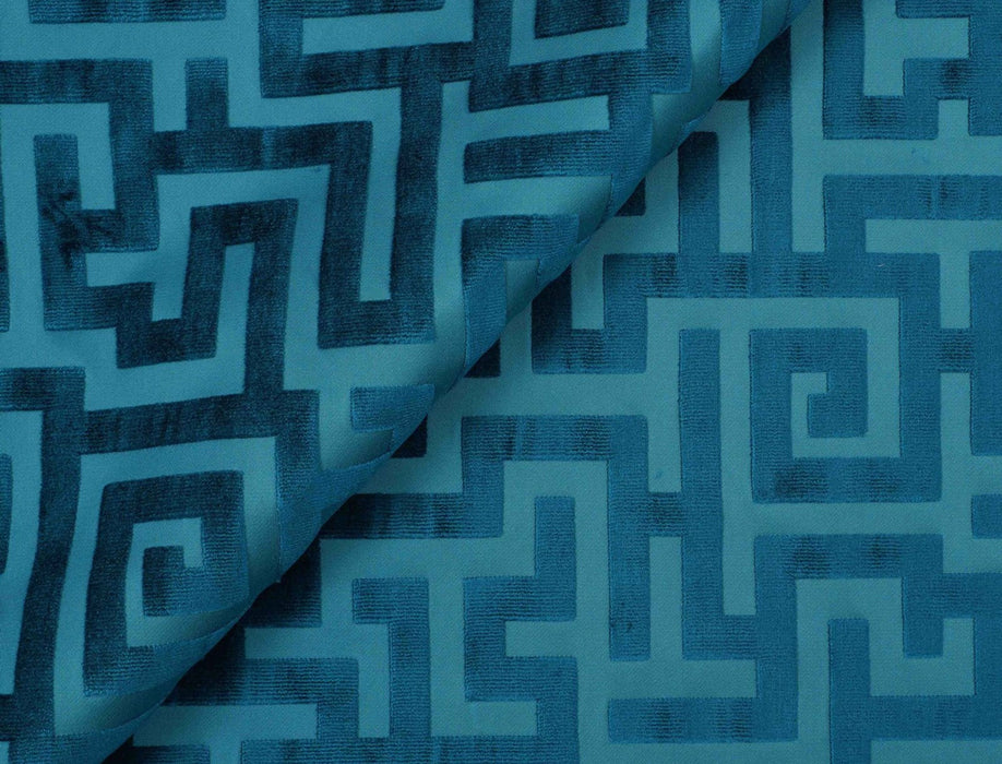 Jim Thompson Apollon Peacock Fabric Sample JT013408008