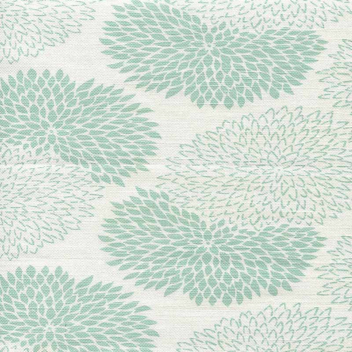 China Seas New Chrysanthemum Aqua Fabric 6290-04