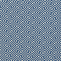Schumacher St. Tropez Indoor/Outdoor Navy Fabric 62901