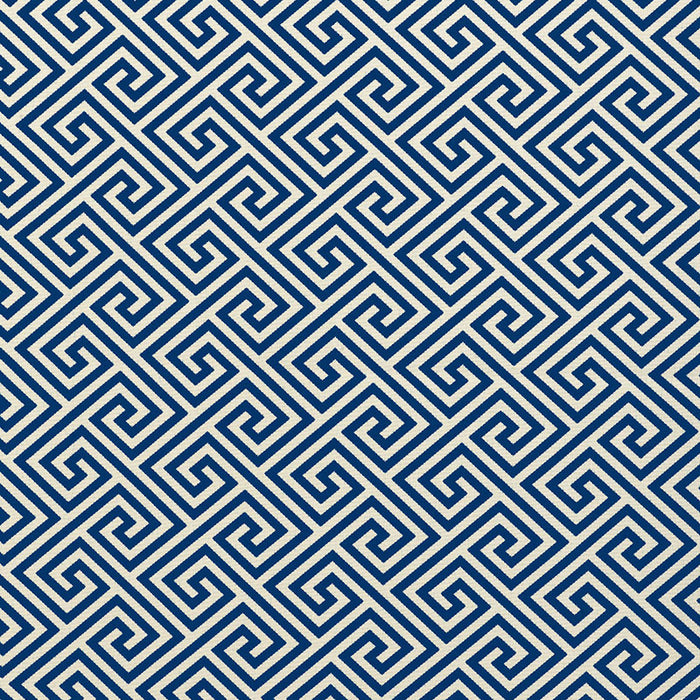Schumacher St. Tropez Indoor/Outdoor Navy Fabric Sample 62901