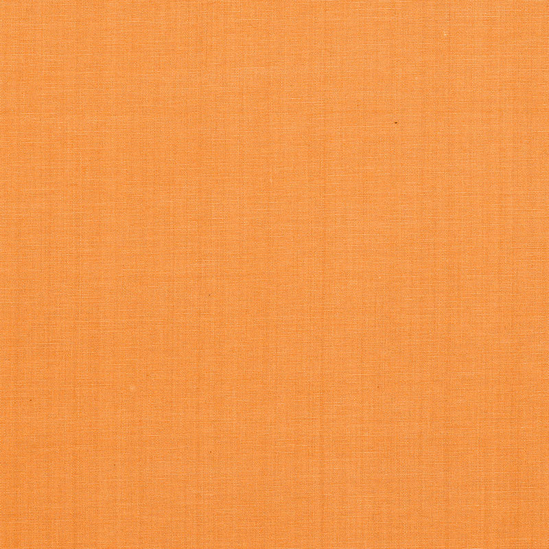 Schumacher Avery Cotton Plain Pumpkin Fabric Sample 62944