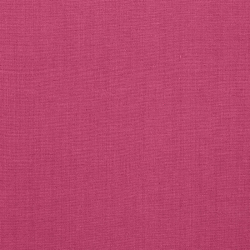 Schumacher Avery Cotton Plain Raspberry Fabric Sample 62947