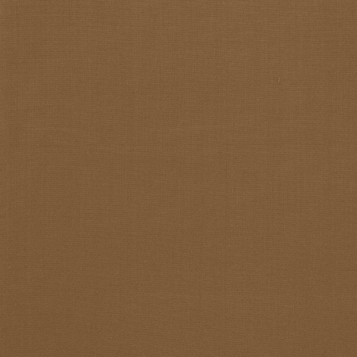 Schumacher Avery Cotton Plain Mocha Fabric Sample 62955