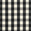 Schumacher Camden Cotton Check Ebony Fabric 63042