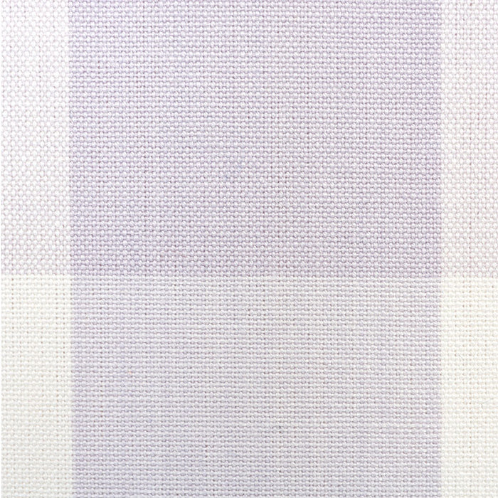 Schumacher Camden Cotton Check Lilac Fabric 63046