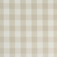 Schumacher Camden Cotton Check Natural Fabric 63049