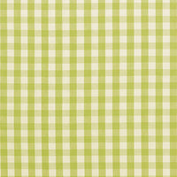 Schumacher Elton Cotton Check Pear Fabric 63055
