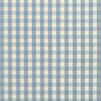 Schumacher Elton Cotton Check Chambray Fabric 63058