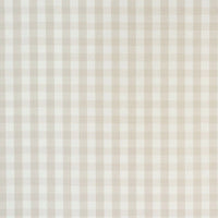 Schumacher Elton Cotton Check Natural Fabric 63068