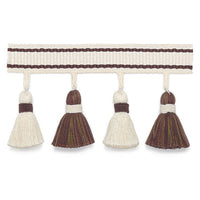 Schumacher Merida Tassel Fringe Java Trim 63083