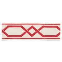 Schumacher Saint Tropez Braid Coral Trim 63092