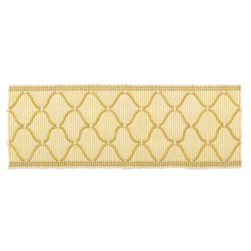 Schumacher Kent Braid Champagne Trim Sample 63174