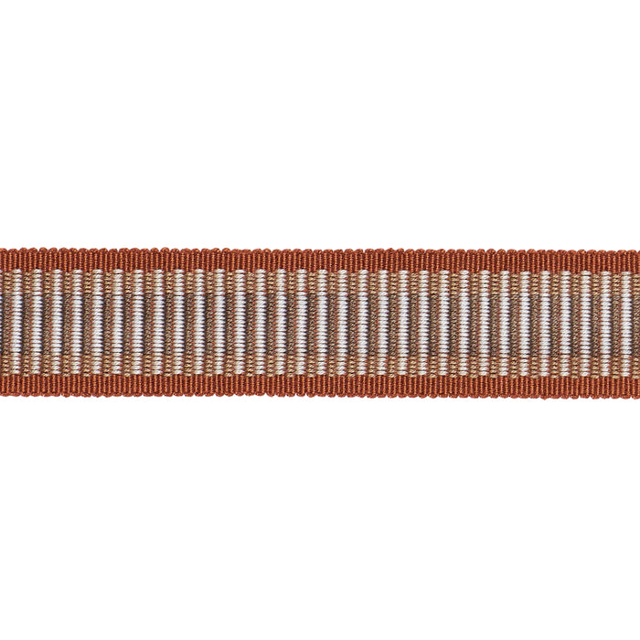 Schumacher Litchfield Braid Red Trim 63338