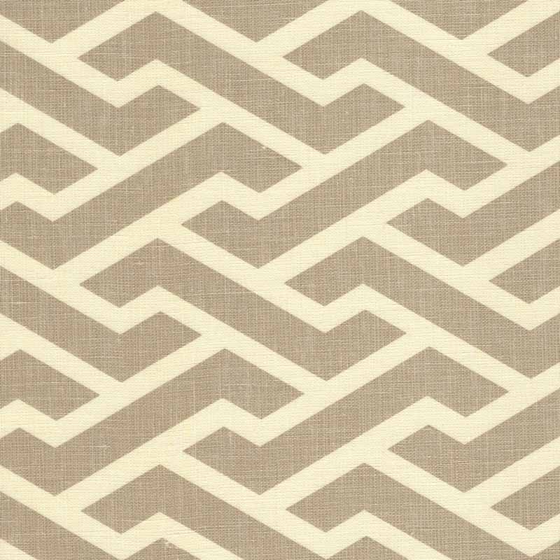 China Seas Aga Reverse Taupe Fabric Sample 6345-05