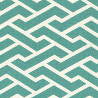 China Seas Aga Reverse Turquoise Fabric 6345-07