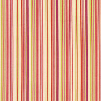 Schumacher Malibu Stripe Cerise Fabric 63450