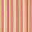 Schumacher Malibu Stripe Cerise Fabric 63450