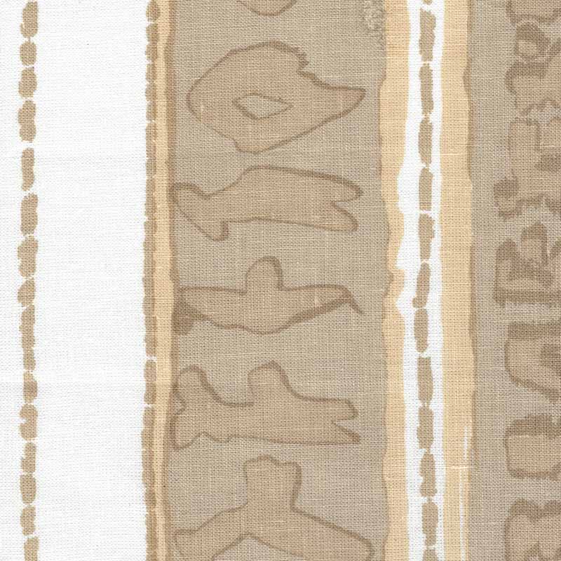 China Seas Abaco Stripe Beiges Fabric Sample 6350-01
