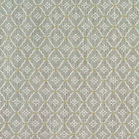 Schumacher Clifton Cotton Strie Aqua Fabric 63524