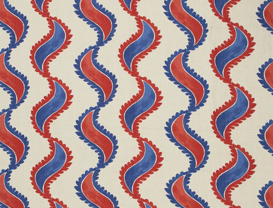 No.9 Thompson Foloi Red+Blue Fabric Sample N9012241005O