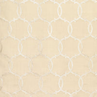 Schumacher Silk Tracery Alabaster Fabric 63712