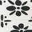China Seas Wildflowers Ii Black Fabric 6380-10