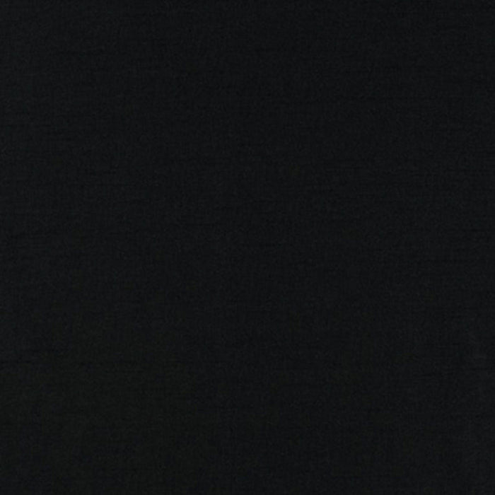 Schumacher Tiepolo Shantung Weave Onyx Fabric 63851
