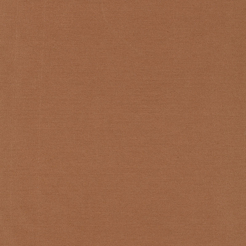 Schumacher Tiepolo Shantung Weave Copper Fabric Sample 63858