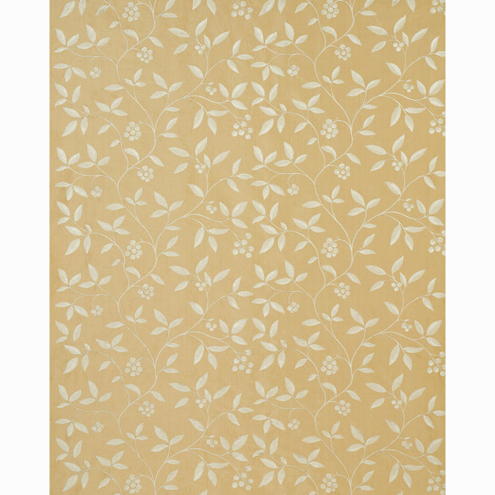 Schumacher Adelaide Embroidery Blonde Fabric 64331