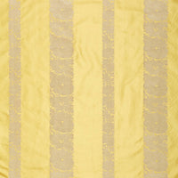 Schumacher Mandarin Silk Stripe Sunlight Fabric 64430