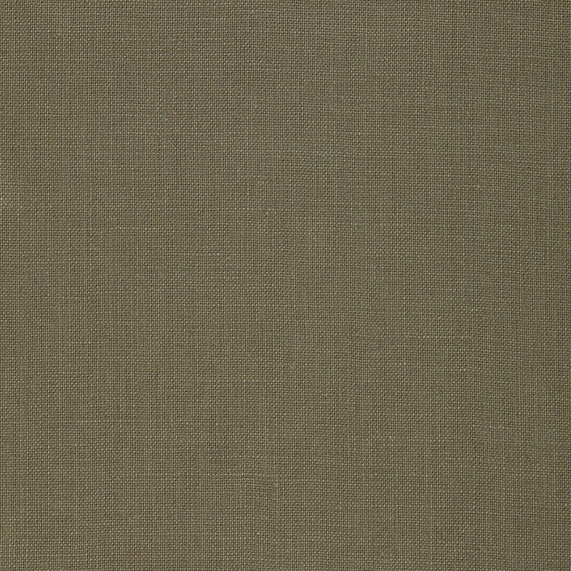 Schumacher Gweneth Linen Hickory Fabric Sample 64490