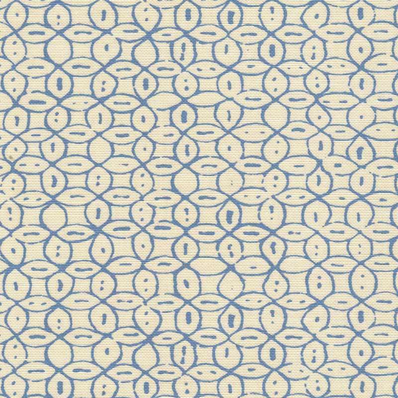 China Seas Melong Batik French Blue Fabric 6450-01