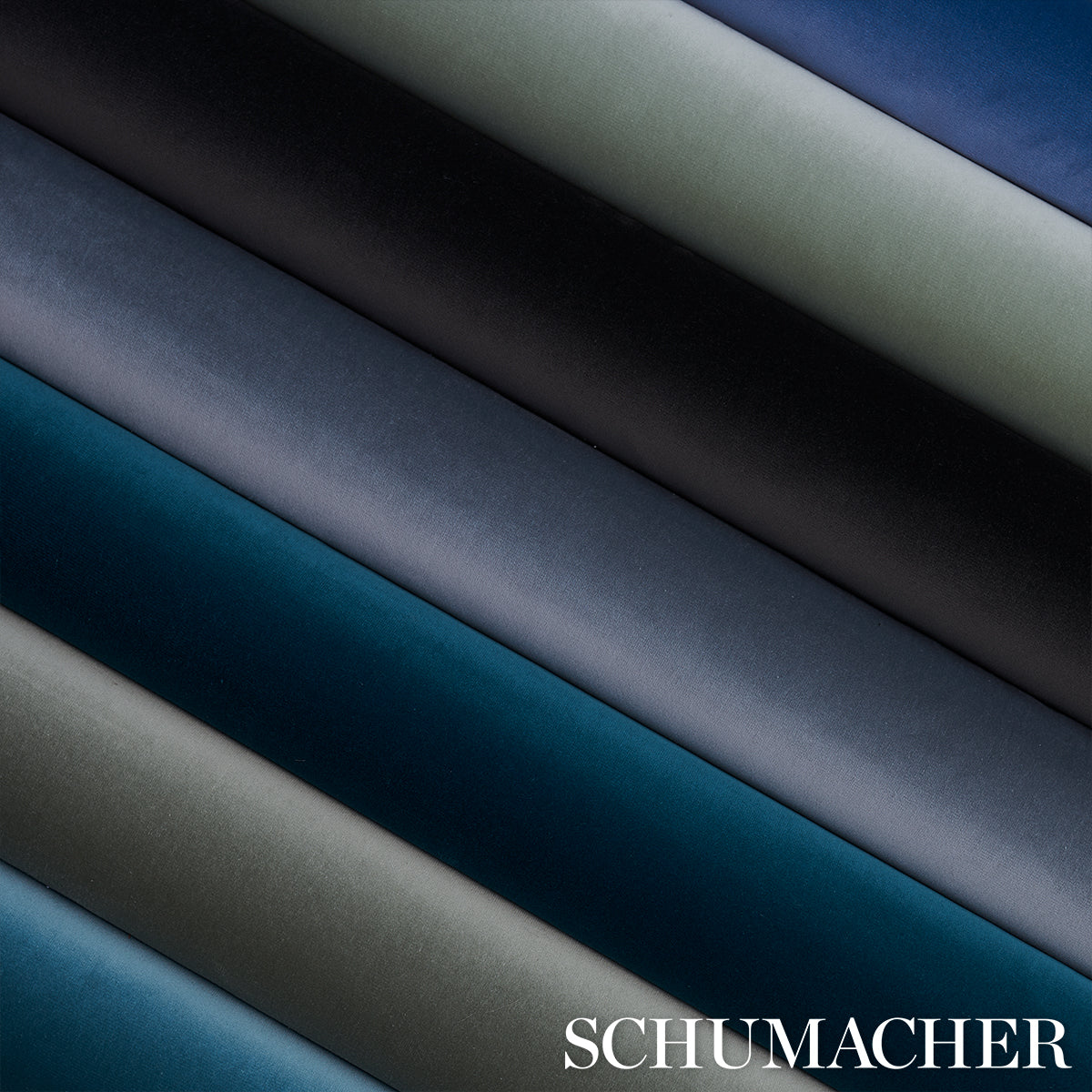 Schumacher Gainsborough Velvet Patina Fabric 64545