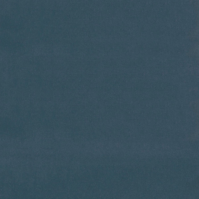 Schumacher Gainsborough Velvet Blue Smoke Fabric Sample 64549