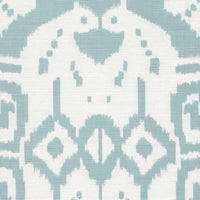 China Seas Island Ikat Bali Blue Fabric 6460-02
