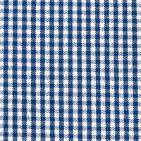 Schumacher Barnet Cotton Check Navy Fabric 64628
