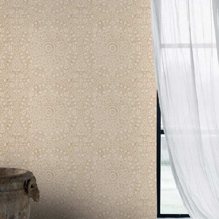 Schumacher Origin Natural Wallpaper Sample 6463