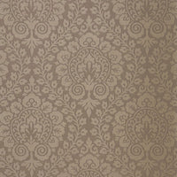 Schumacher Amalfi Damask Indoor/Outdoor Smoke Fabric 64692