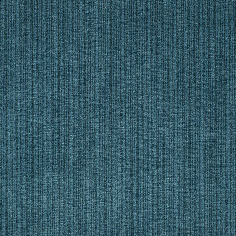 Schumacher Antique Strie Velvet Teal Fabric 64717