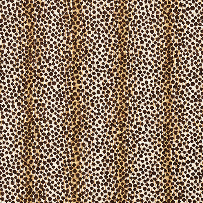 Schumacher Nakuru Linen Velvet Brown Fabric 64735
