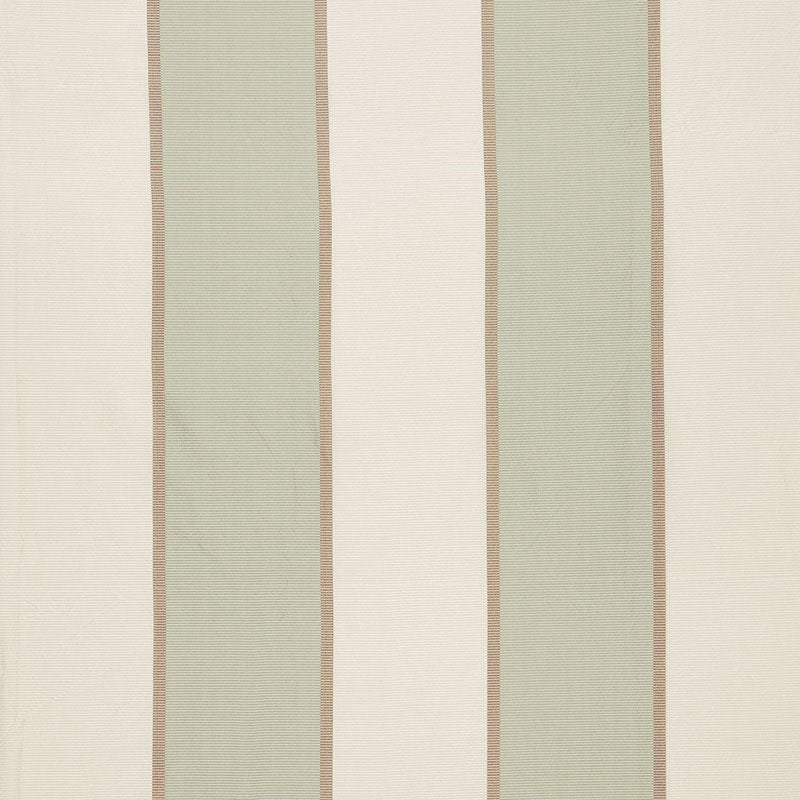 Schumacher Montebello Stripe Pearl Fabric 64781