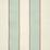Schumacher Montebello Stripe Aqua Fabric 64783